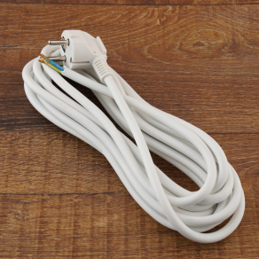   Stilo Flexo dugvillával szerelt MT vezeték 5fm, 3x1,5mm2, fehér - STI1102