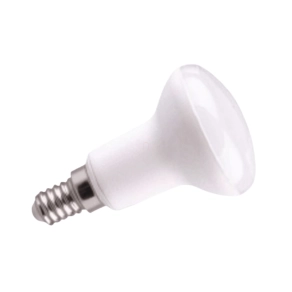   LED Spot R50 6W E14 500lm 4000K semleges fehér fényforrás 180fok Ra80 230V (7db SMD2835 led) dxh=50x85mm DEL1151