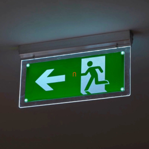   Stilo vészvilágító LED 3h oldalra mutató nyíllal 3,5W, 19lm állandó - STI1179