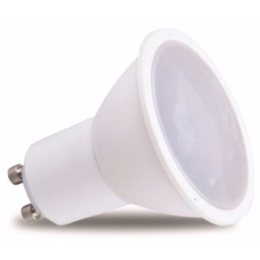   GU10 foglalatú LED 5 W 420 lm 2700 K meleg fehér fényforrás 120fokos Ra80 (18x2835 ) - DEL1208
