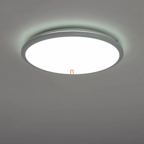   Lámpatest, kerek, opál, LED 28 W, 2000 lm, 4000 K, 180fok, 85-265 V, 380x50 mm, 144x0, 2WSMD3535 - DEL1252