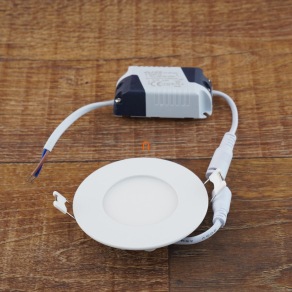   LED panel kerek süllyesztett 3W 210lm 4000K IP20 - deLux DEL1267