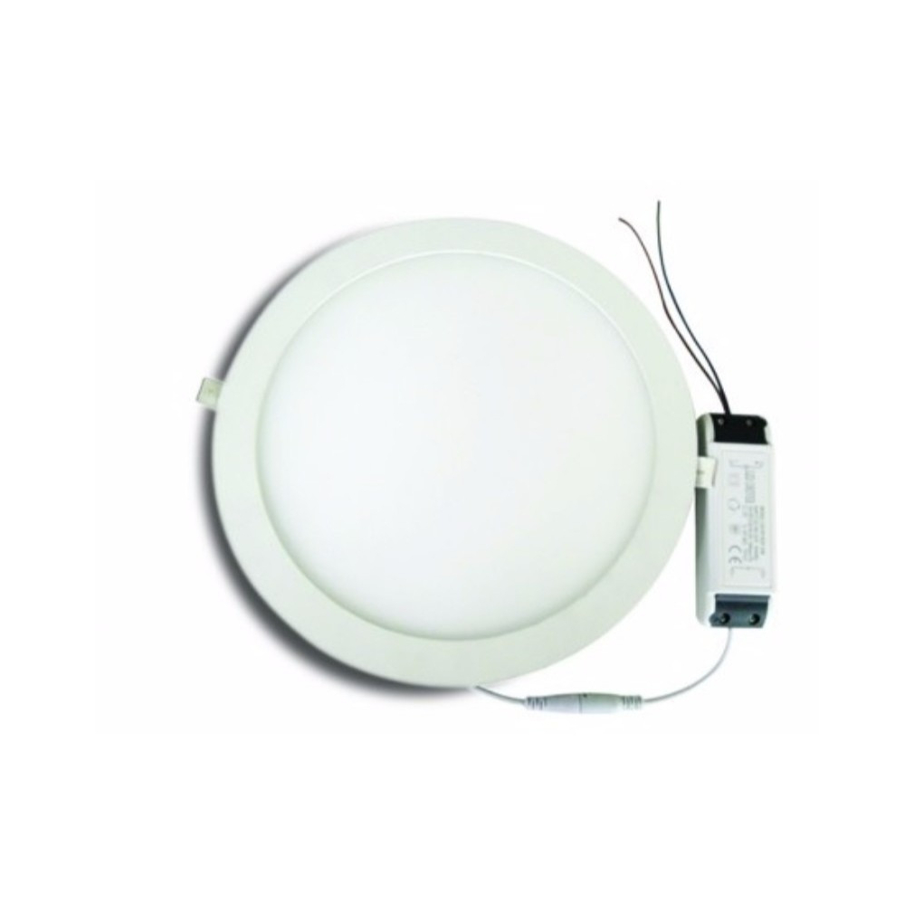 LED Panel kerek süllyesztett  6W 420lm 3000K IP20 DEL1270 Delux