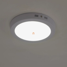   LED panel kerek falon kívüli 18W 1260lm 4000K IP20 - deLux DEL1334