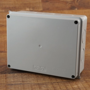   Stilo kötődoboz 200x155x80 sima falú, halogénmentes IP65 - STI1504