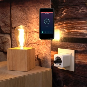   Stilo Wi-Fi okos /smart dugalj, 1db aljzat, max. 3680W, alkalmazással vezérelhető - STI1628