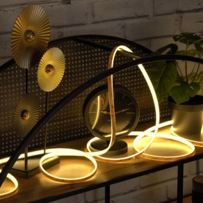   LED szalag 384 led IP65, 10W/fm, 2700K, 1000lm/m, meleg fehér, COB, 12V DC  - DEL1724 deLux
