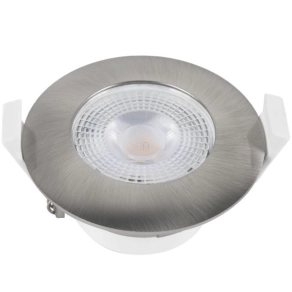   LED beépíthető spot lámpa nikkel 5W 450Lm 100-240V d=68-75mm 4000K 120fok - deLux DEL1757