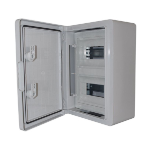   Stilo műanyag elosztószekrény maszkolt 350x250x150mm, 2x8 modul, IP65, ABS - STI1764