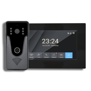   Stilo kaputelefon szett video 7col 2 vezetékes Wi-Fi, esővédővel STI1815