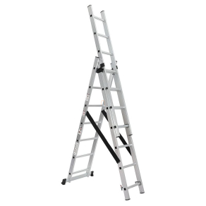   Stilo kitolható létra, alumínium 3x7 fokos, max. terhelhetőség: 150kg STI1816 