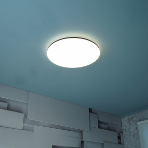   Szabályozható mennyezeti LED lámpa, 38 cm, 24 W, 2550 lm, hidegfehér-melegfehér fényű - Dory deLux DEL1821