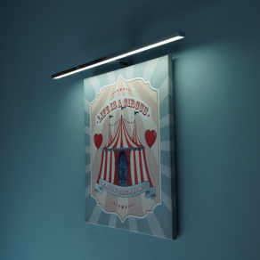   Tükörvilágító LED lámpa 60 cm, 9W 630lm 4000K IP44, króm - deLux DEL1837