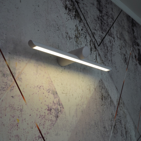   Szabályozható tükörvilágító LED lámpa 60 cm, 6W, 600lm, 3000-5000 K, IP44, fehér - deLux DEL1855