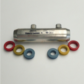   Csavaros összekötő toldóhüvely 1kV 35-150/185, 35-50/150 209090 SZAKADÓFEJES ÖSSZ 35-150 1kV