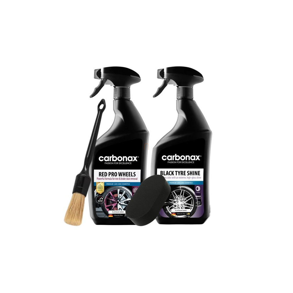 Carbonax Keréktisztító és ápoló csomag, Pro Wheels Kit WS002933