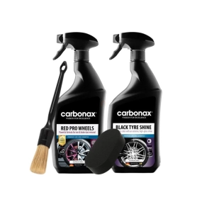   Carbonax WS002933 Keréktisztító és ápoló csomag, felnitisztításhoz és a fékpor eltávolításához, autóápolási használatra, a megnevezett felülethez és kivitelben