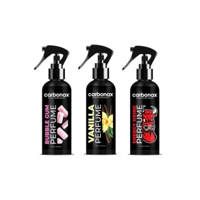   Carbonax WS002808 Autóparfüm csomag Hölgyeknek, 1db Vanilla, 1db Bubble Gum, 1db Energy Drink, 1 db/csomag, az autó utasterének illatosításához