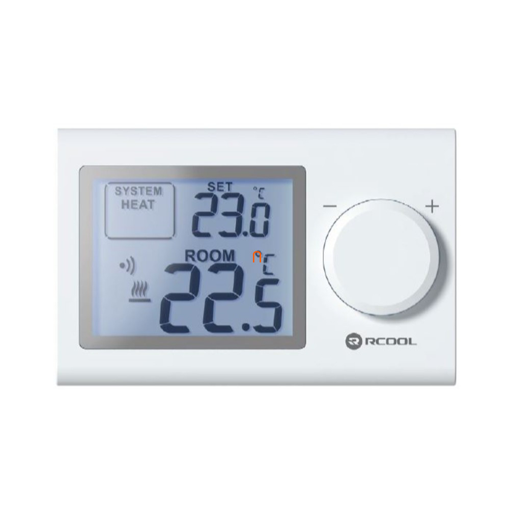 Szobatermosztát digitális, nem programozható, LCD-s, RCOOL VISION3 TSZDIG055