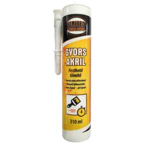 United Sealants Gyors Acryl 310ml fehér 2013