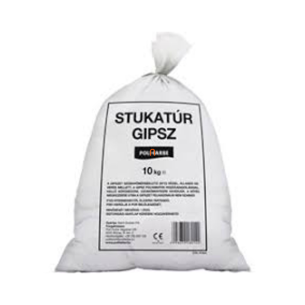 Gipsz stukatúr 10kg/zsák