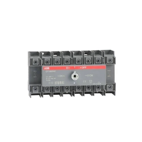   ABB 1SCA105019R1001 OT100F4C szakaszoló átkapcsoló, 4P, 100 A AC-21A…AC-22A, 415 V, mellső működtetésű, moduláris, DIN sínre, vagy szerelőlapra, tengely és fogantyú nélkül