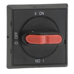   ABB 1SCA105220R1001 OHBS2AJE011 Működtető kar átkapcsolókhoz, fekete, I-O-II állás, OT16…125F kapcsolókhoz, IP65