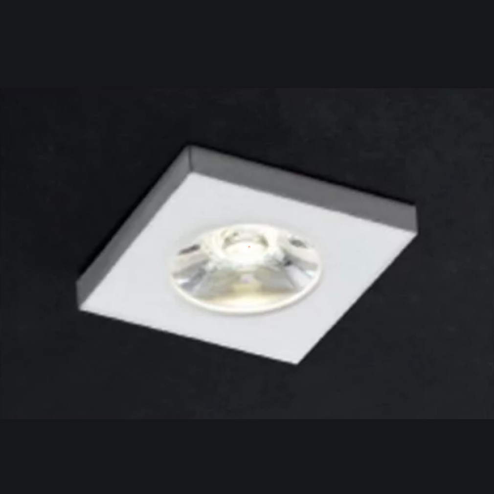 Beépíthető LED spot lámpa, 3x3 cm, hidegfehér fényű (MT 118)