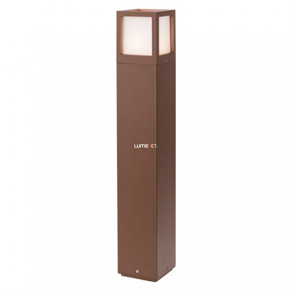 Kültéri állólámpa fényforrással 65 cm, barna-fehér színű (Brick 9645)