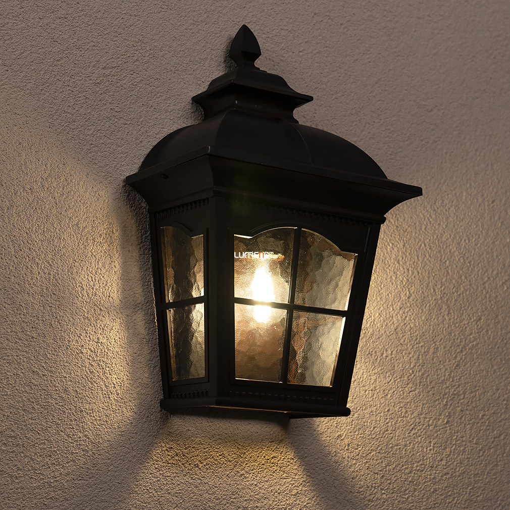 Kültéri fali lámpa homályos üveggel, 44 cm (York)