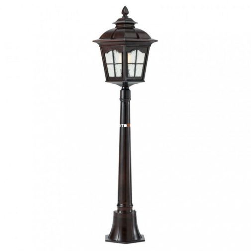 Kültéri állólámpa fényforrással 117,7 cm, barna-áttetsző (York)