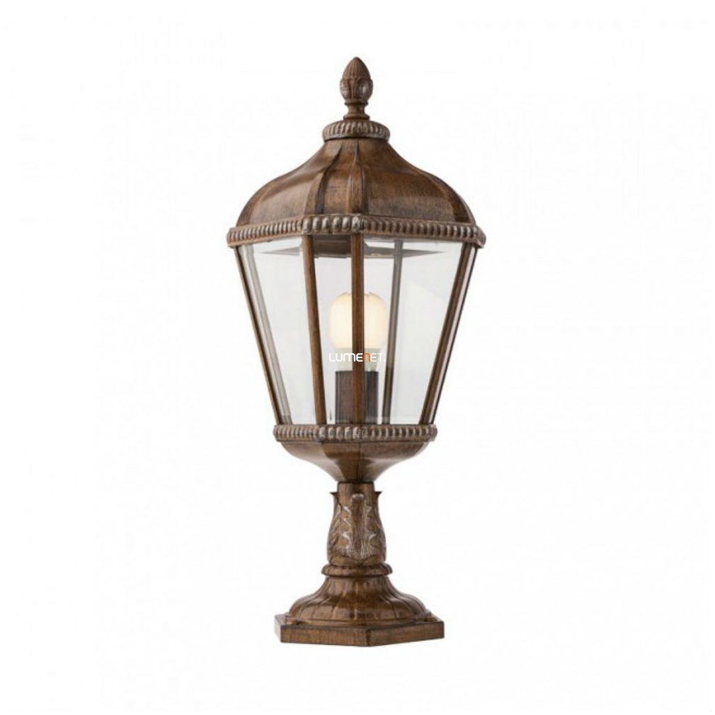 Kültéri álló lámpa fényforrással 58,6 cm, antik barna (Essen)