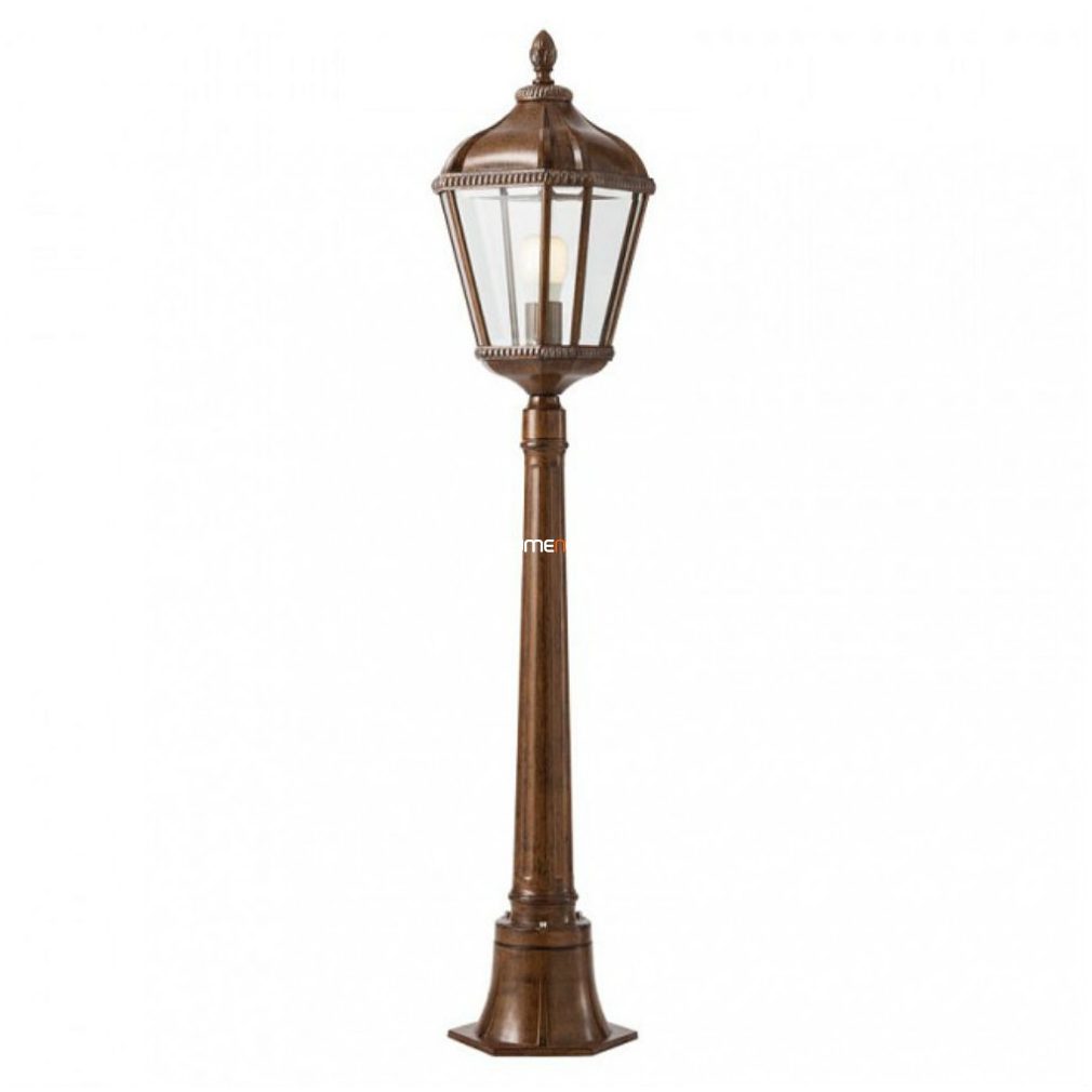 Kültéri álló lámpa fényforrással 120 cm, antik barna (Essen)