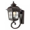 Lampă de perete pentru exterior cu sursă de lumină, maro - York Redo 9665