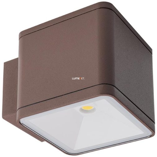 Kültéri fali LED lámpa 6 W, hidegfehér, barna színű (Beta)