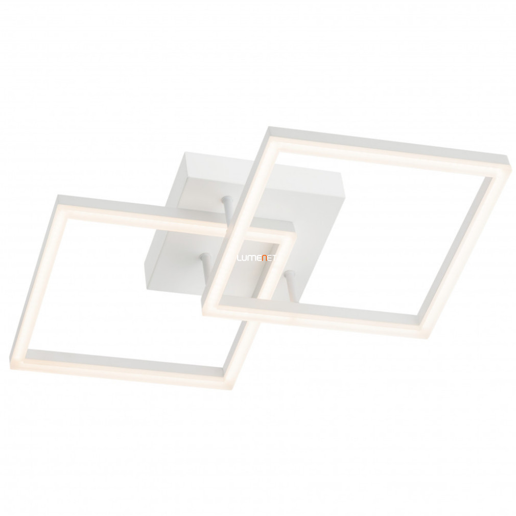 Kapcsolóval szabályozható mennyezeti LED lámpa, dupla keretes, fehér (Klee)