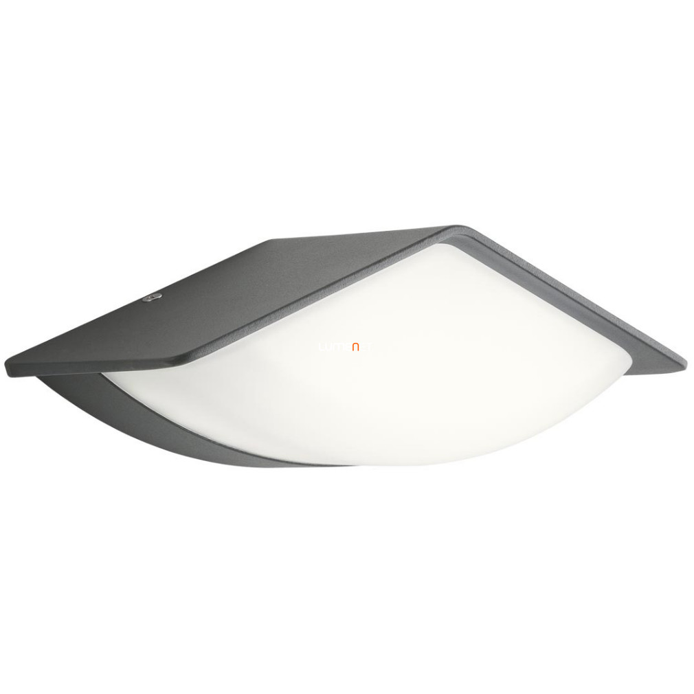 Kültéri fali LED lámpa 8 W, melegfehér, szürke színű (Chalet)