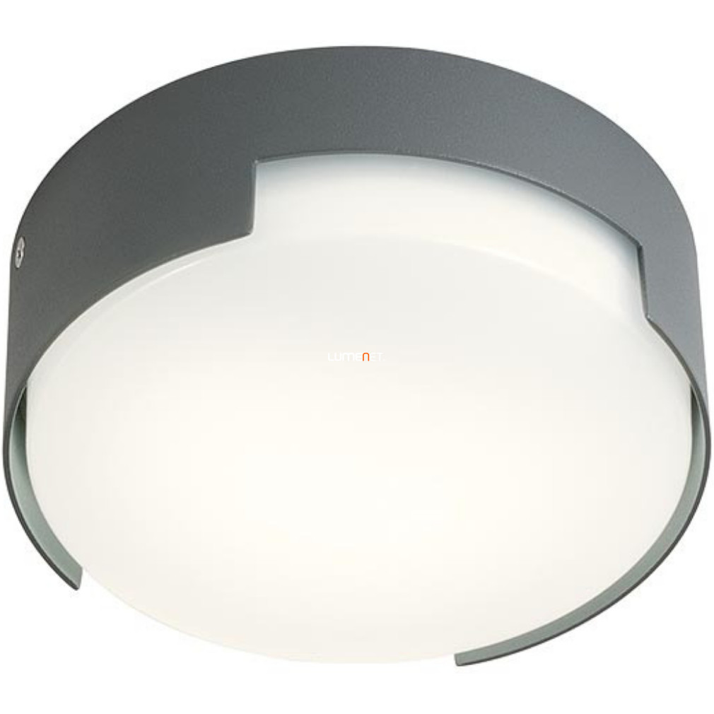 Kültéri mennyezeti LED lámpa 12 W, melegfehér, szürke-fehér színű (Skor)