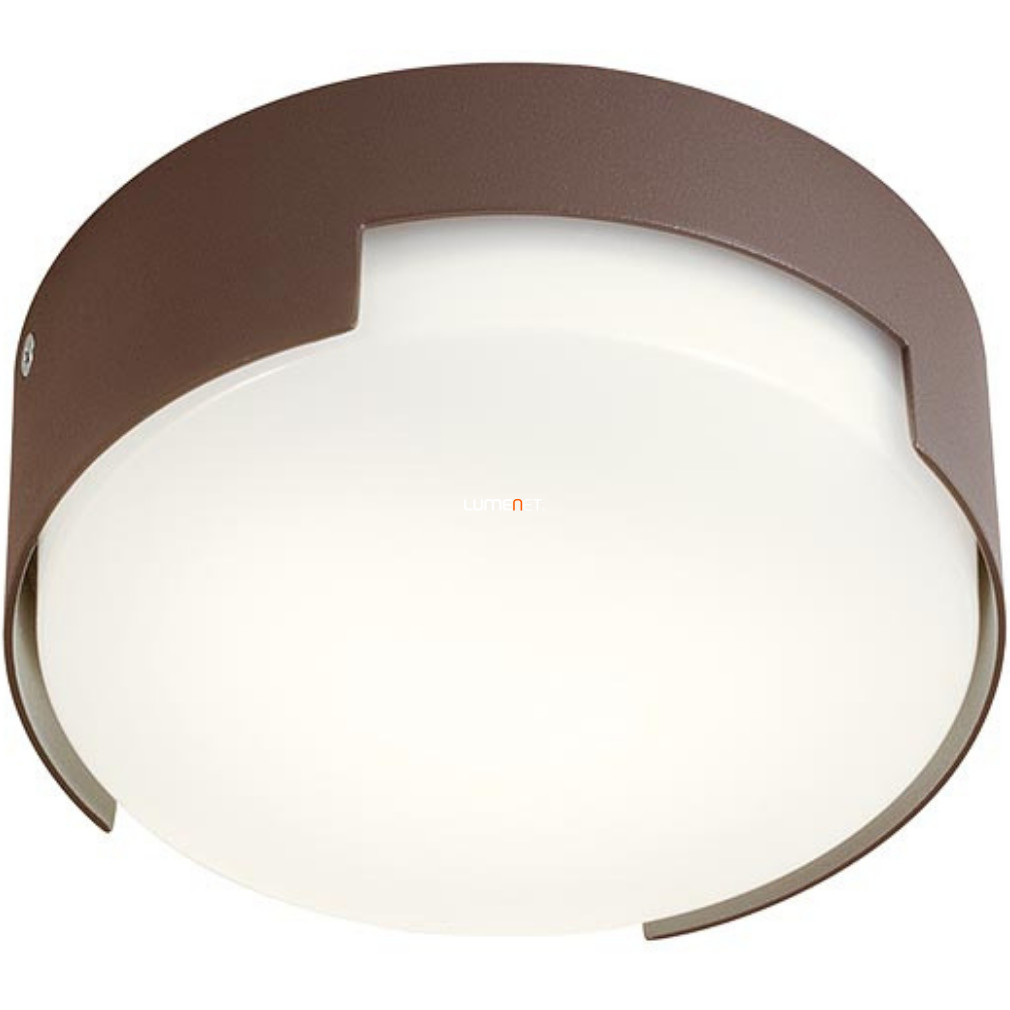 Kültéri mennyezeti LED lámpa 12 W, melegfehér, barna-fehér színű (Skor)