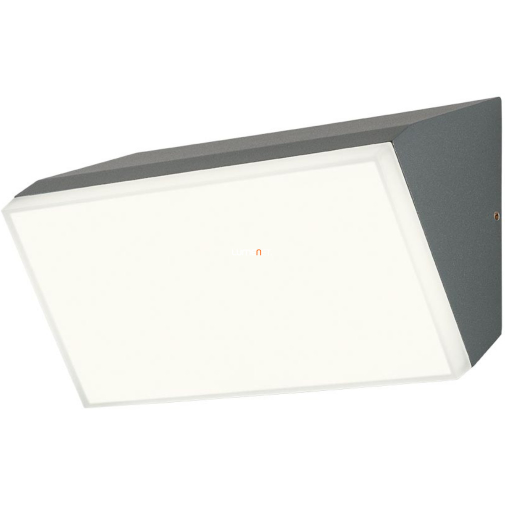 Kültéri fali LED lámpa 12 W, melegfehér, szürke-fehér színű (Tokyo 90015)