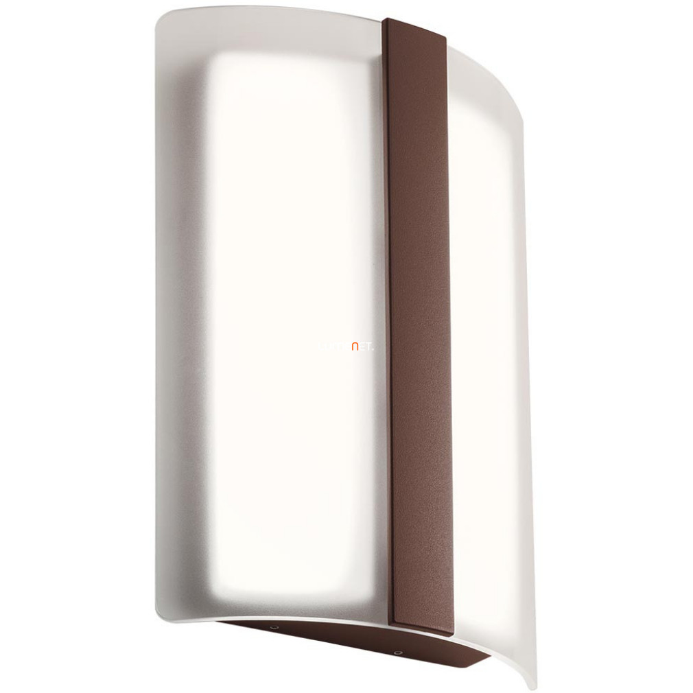 Kültéri fali LED lámpa 12 W, melegfehér, barna színű (Breda)