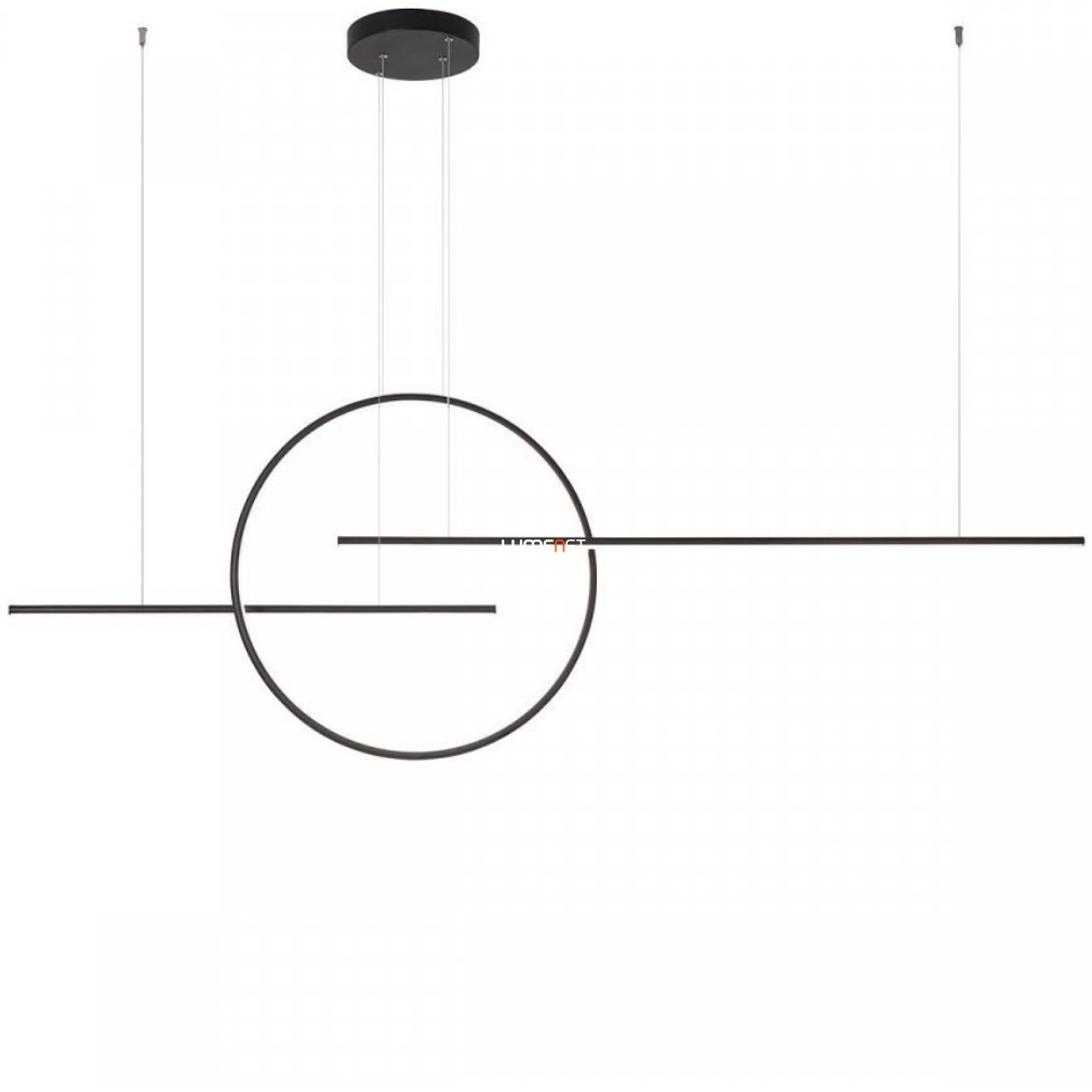 Szabályozható függesztett LED lámpa 56 W, hidegfehér, fekete (Giotto)