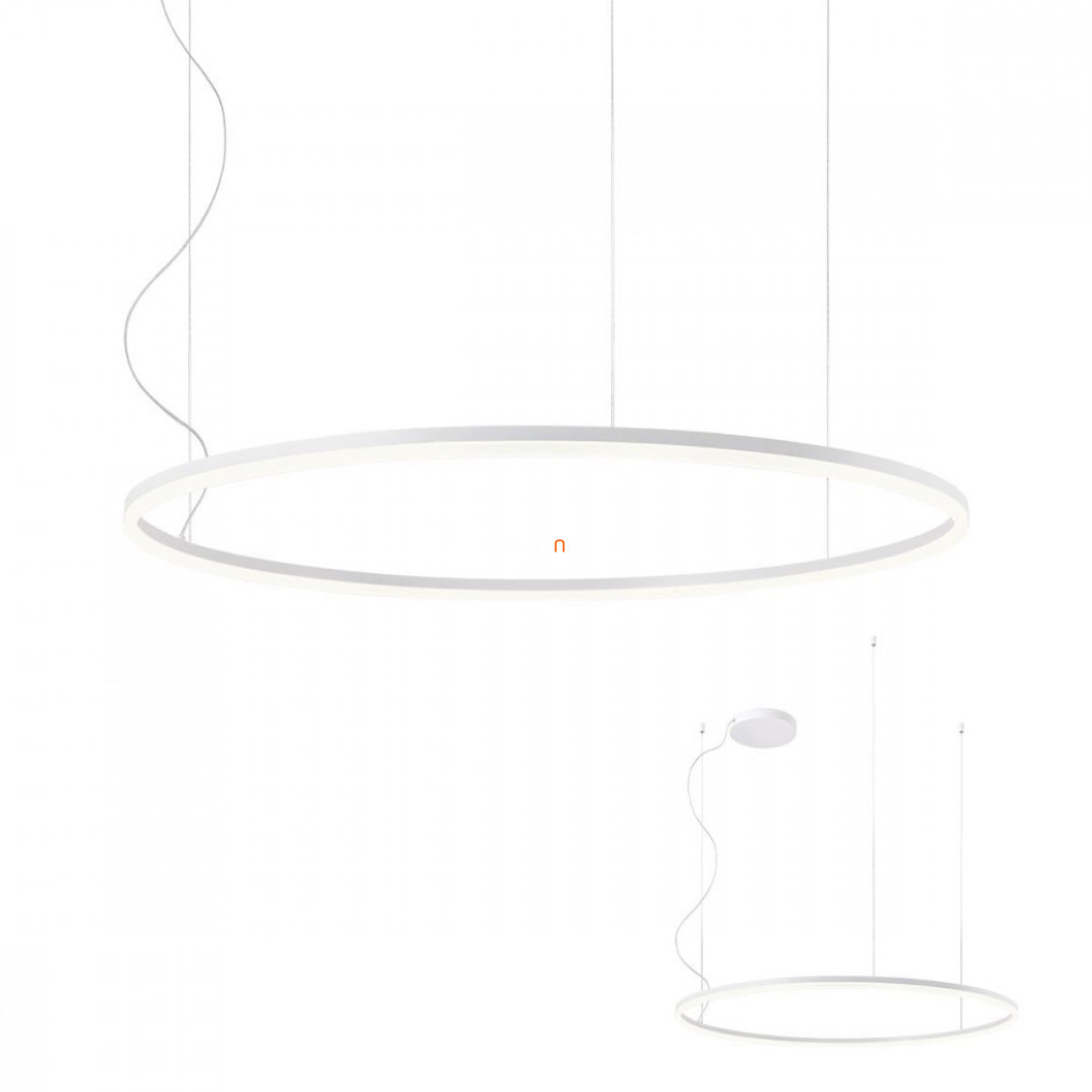 Kapcsolóval szabályozható függesztett LED lámpa 66 W, hidegfehér, fehér színű (Triac Orbit)