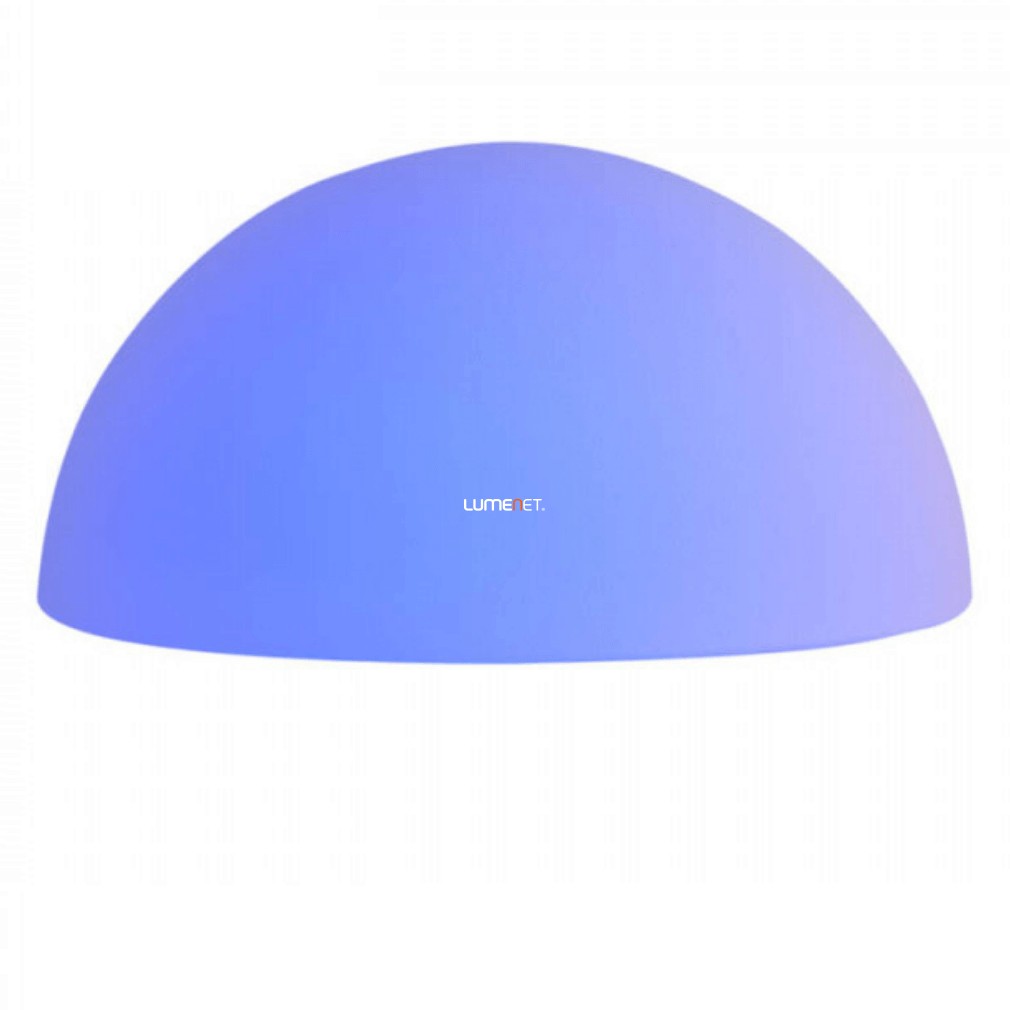 Kültéri félgömb RGB LED lámpa távirányítóval, 38 cm (Blob)