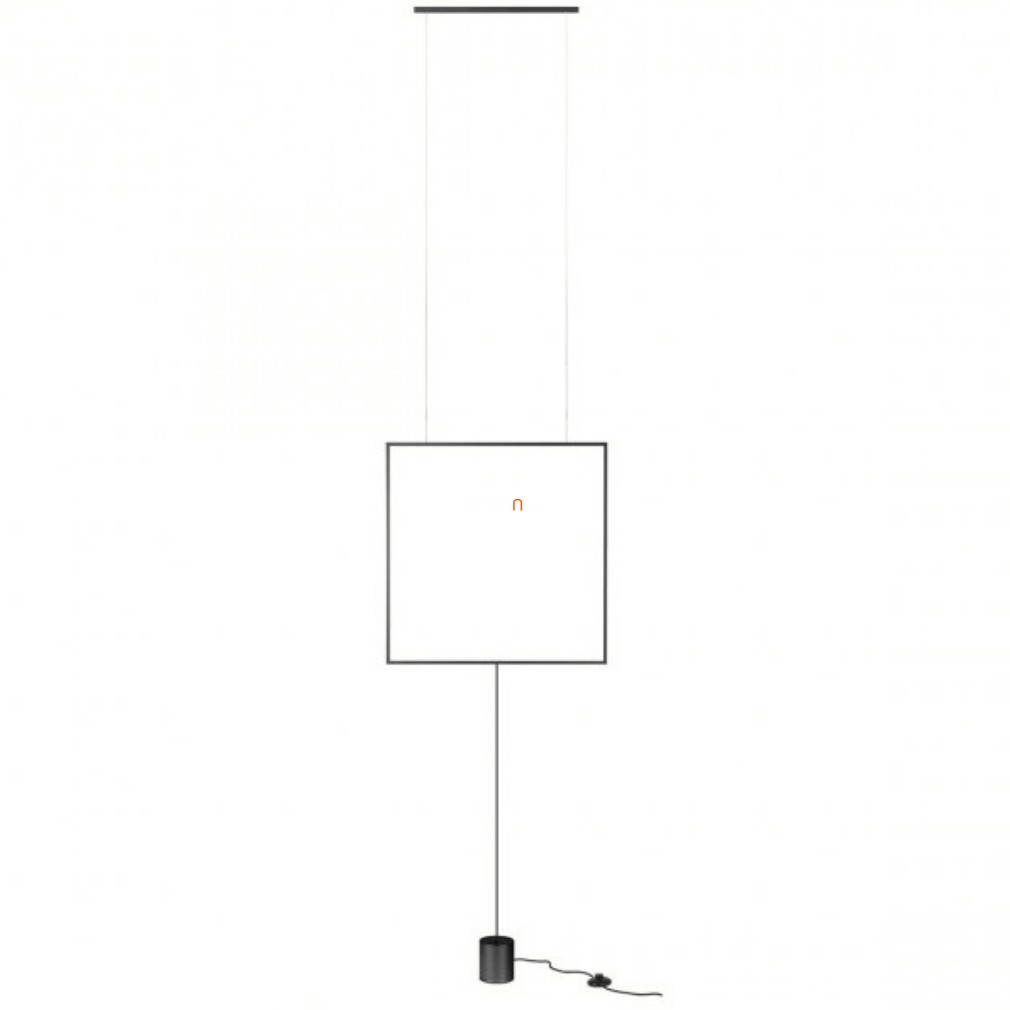 LED állólámpa 28 W, melegfehér, fekete (Slick 2134)