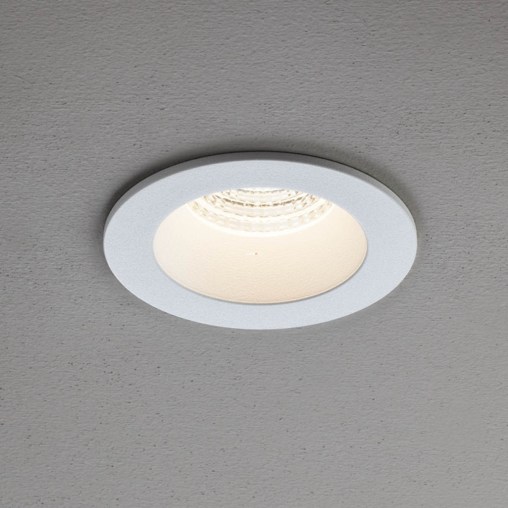 Beépíthető LED spot lámpa, 9W, hidegfehér fényű, 9 cm, matt fehér (MT 144)