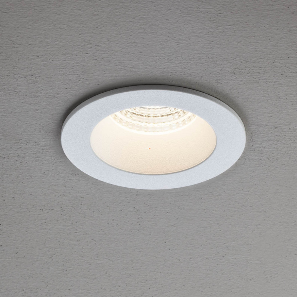 Beépíthető LED spot lámpa, 9W, melegfehér fényű, matt fehér, 9 cm (MT 144)