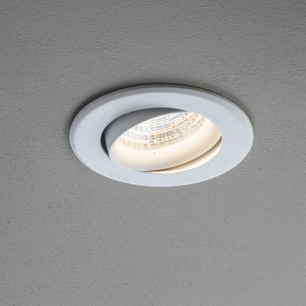 Beépíthető LED spot lámpa, 9W, melegfehér fényű, billenthető (MT 145)