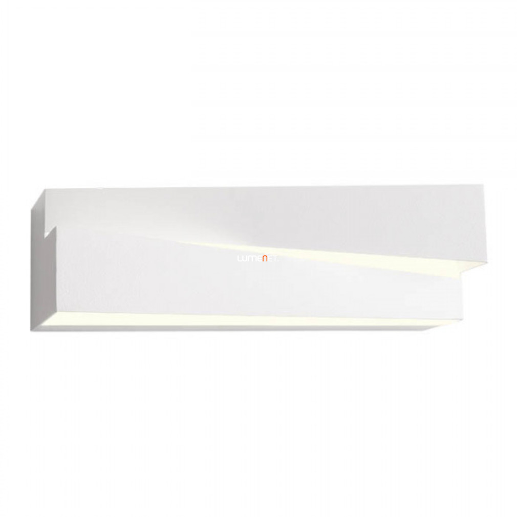 Fali LED lámpa 10 W, melegfehér, matt fehér színű (Zigo)