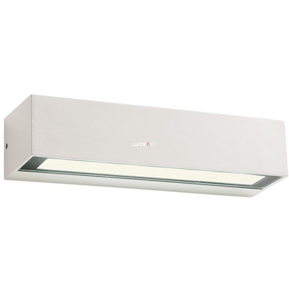 Kültéri fali LED lámpa 7 W, melegfehér, fehér színű (Aroos)